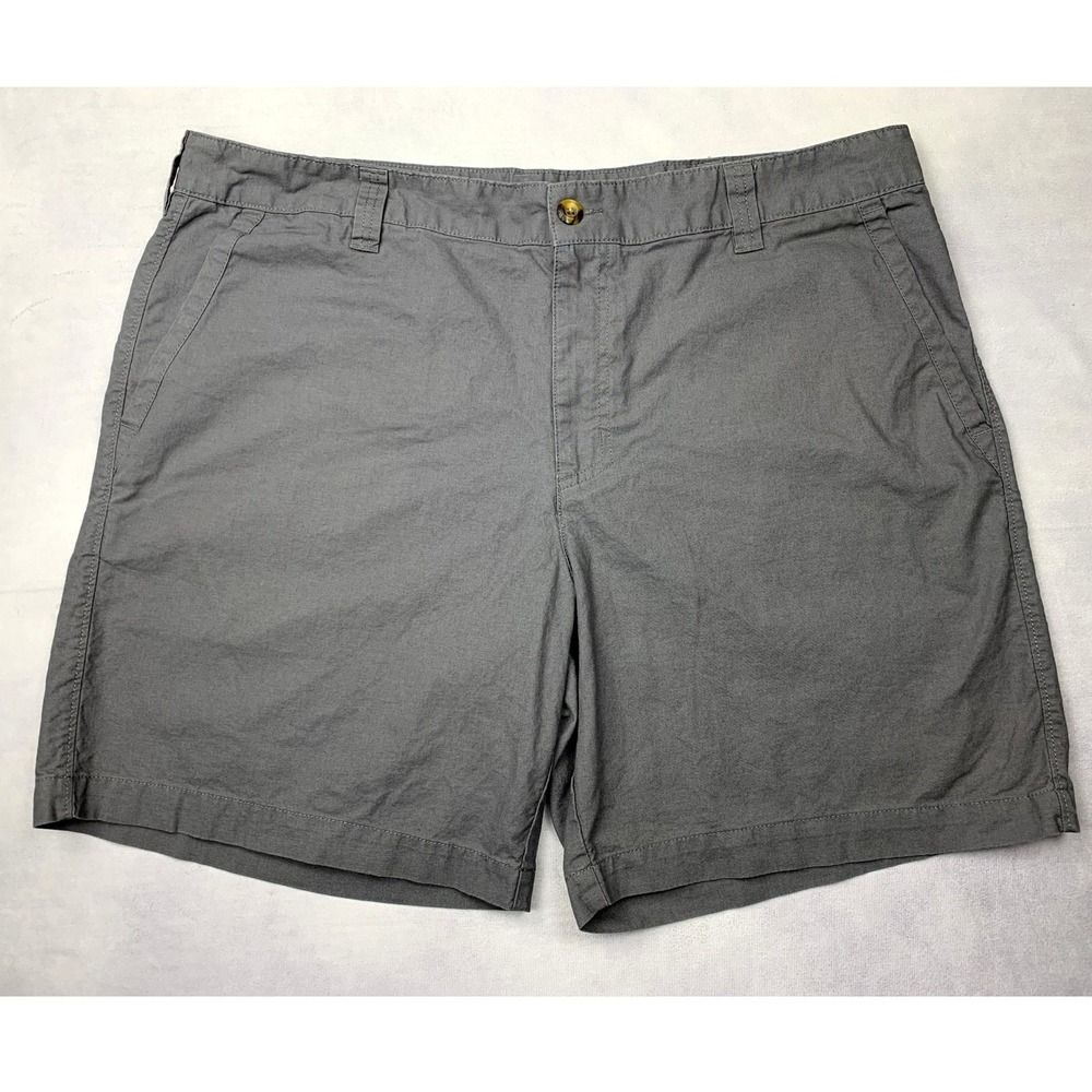 Columbia Mens Grey Cotton Casual Chino Shorts Size 40 XM5709 Outdoor Hiking